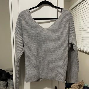Criss Cross back sweater